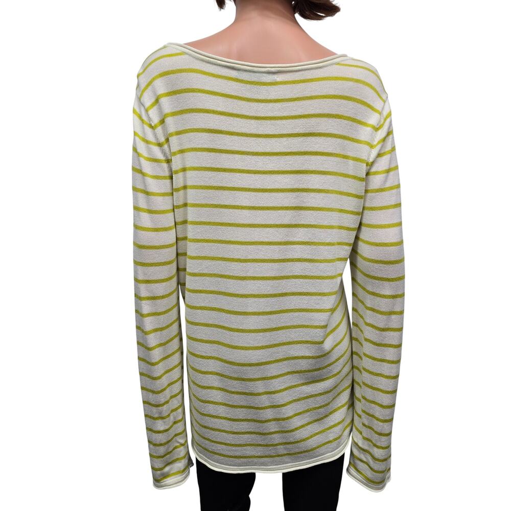 Tommy Bahama Seahorse Striped Sweater XL Crewneck Preppy Coastal Nautical - Picture 9 of 13